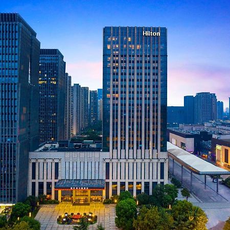 Hilton Nanjing Hotel Nanquim Exterior foto