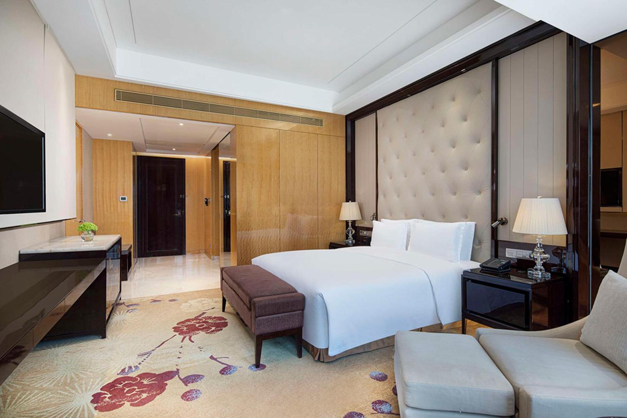 Hilton Nanjing Hotel Nanquim Exterior foto
