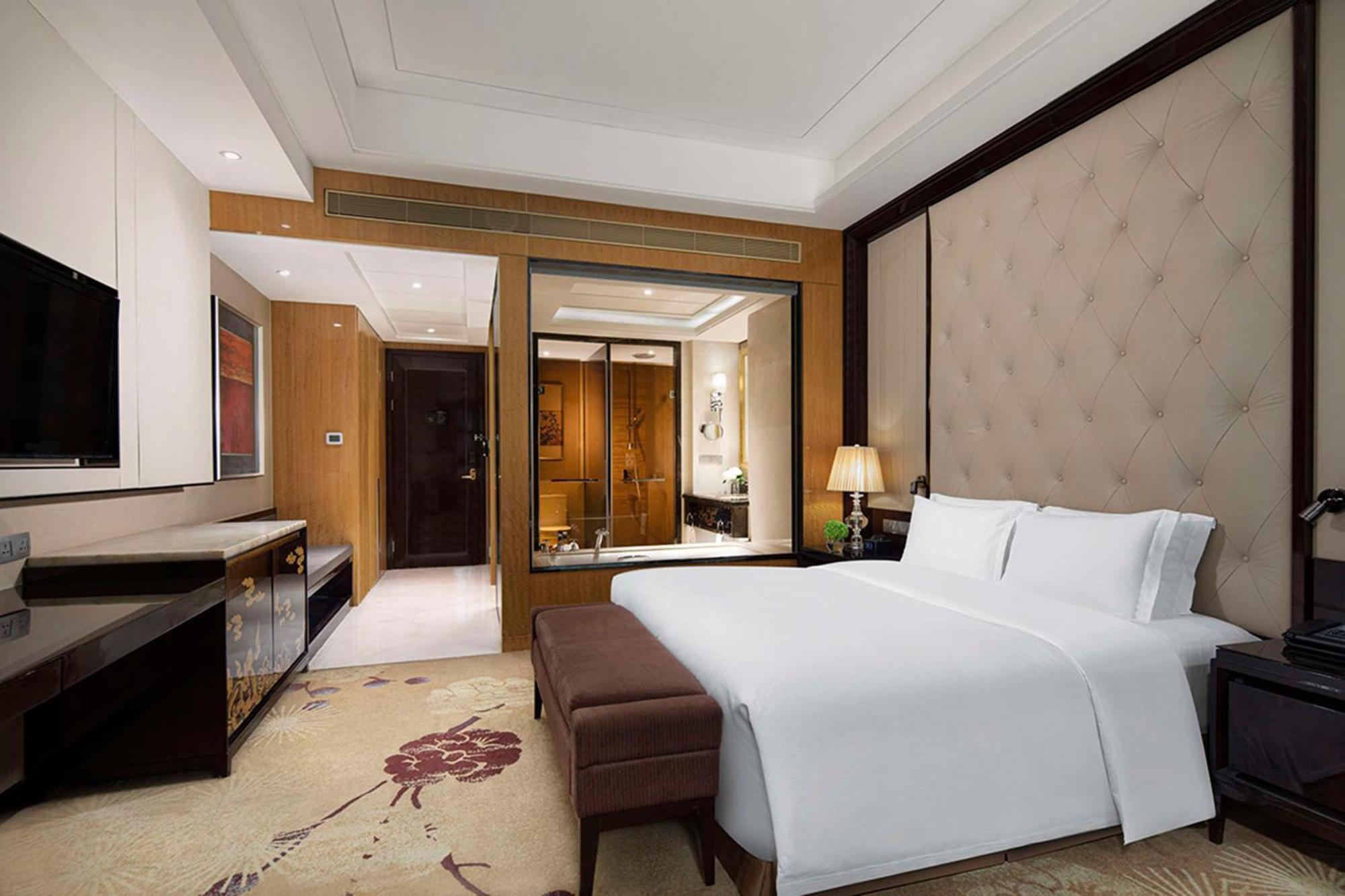 Hilton Nanjing Hotel Nanquim Exterior foto