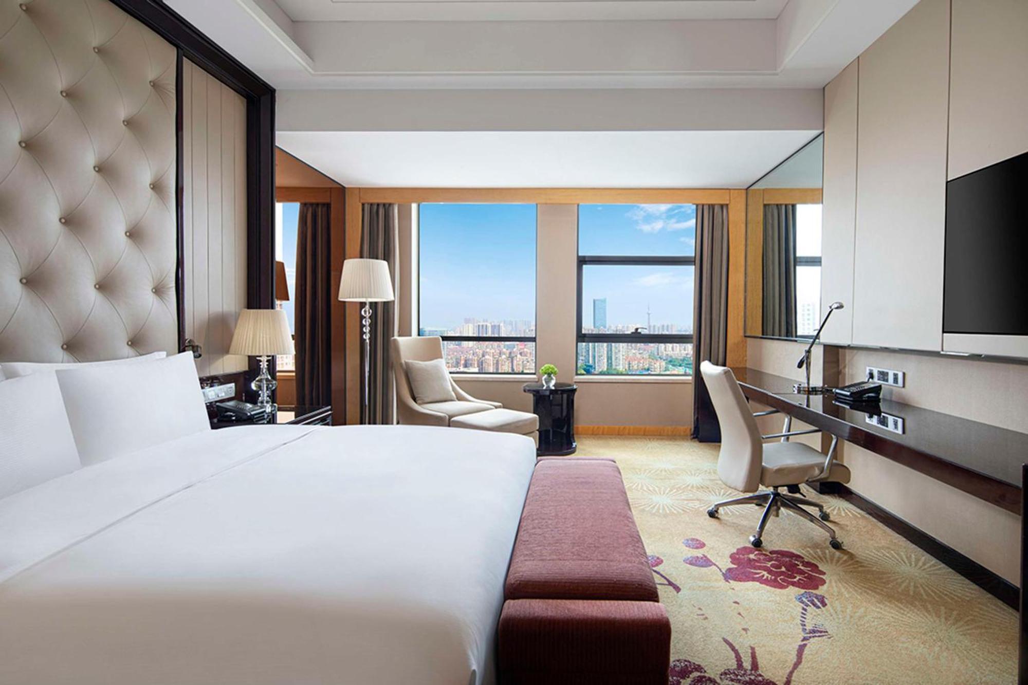 Hilton Nanjing Hotel Nanquim Exterior foto