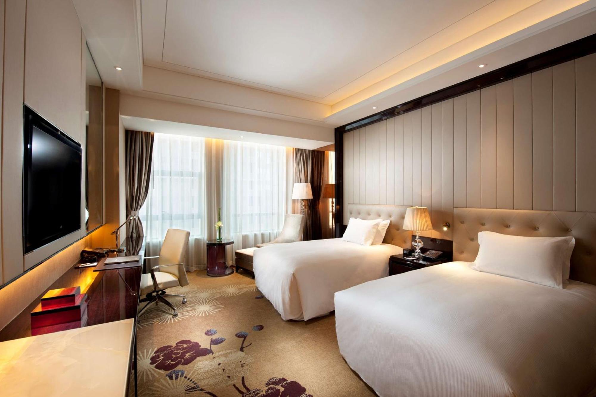 Hilton Nanjing Hotel Nanquim Exterior foto