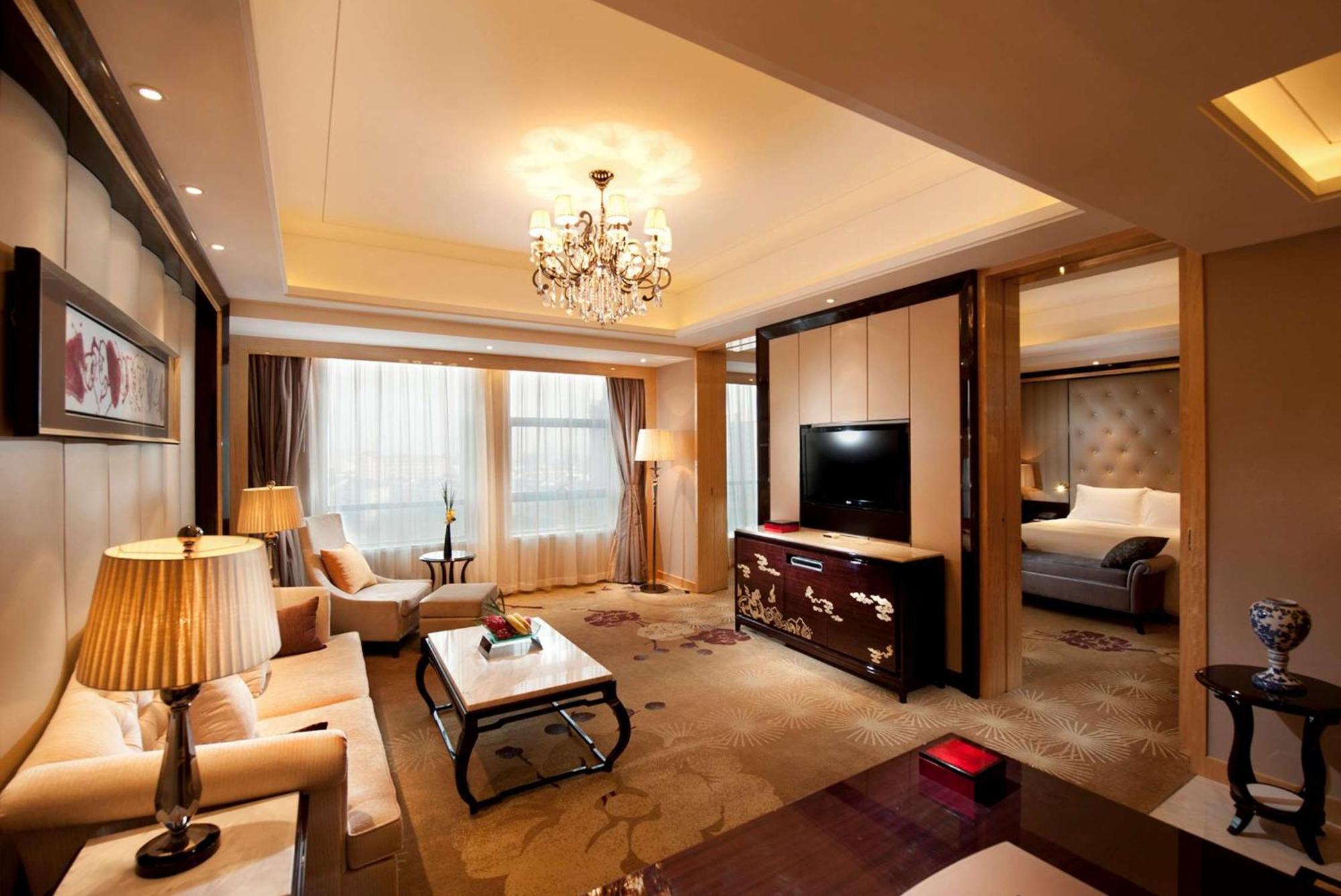 Hilton Nanjing Hotel Nanquim Exterior foto