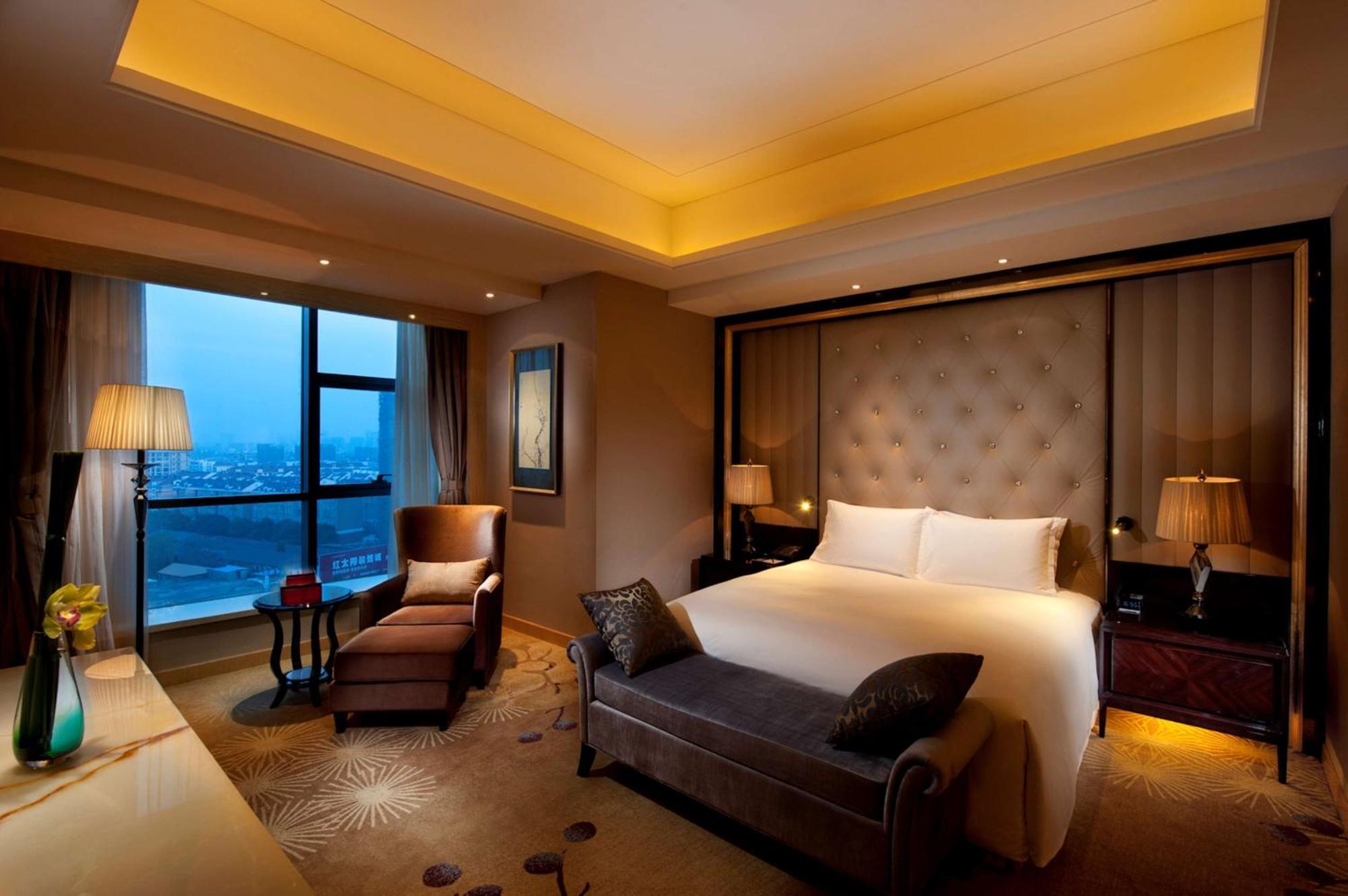 Hilton Nanjing Hotel Nanquim Exterior foto