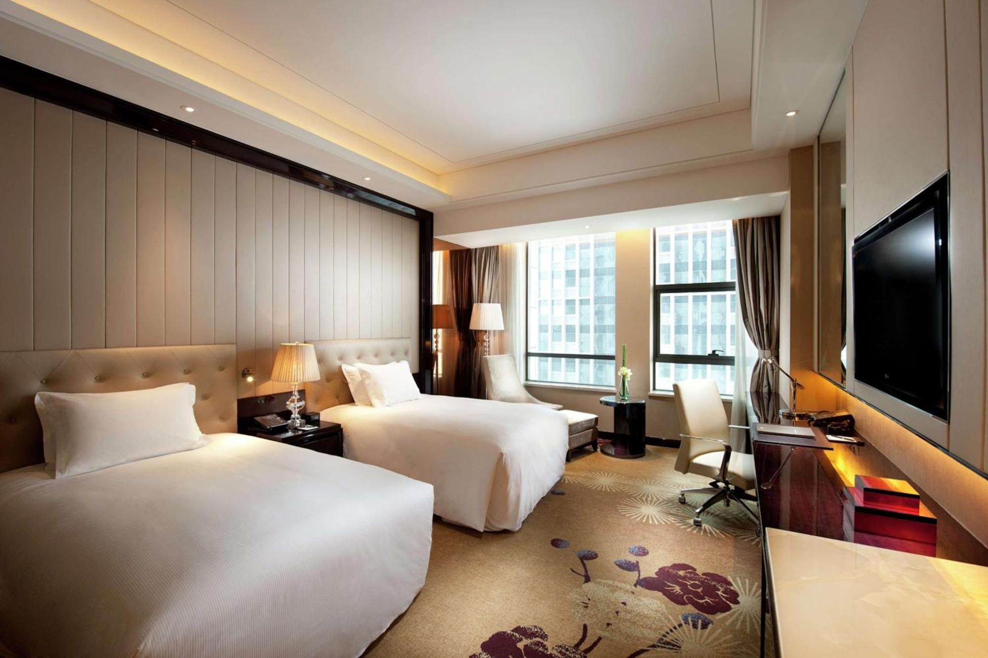 Hilton Nanjing Hotel Nanquim Exterior foto