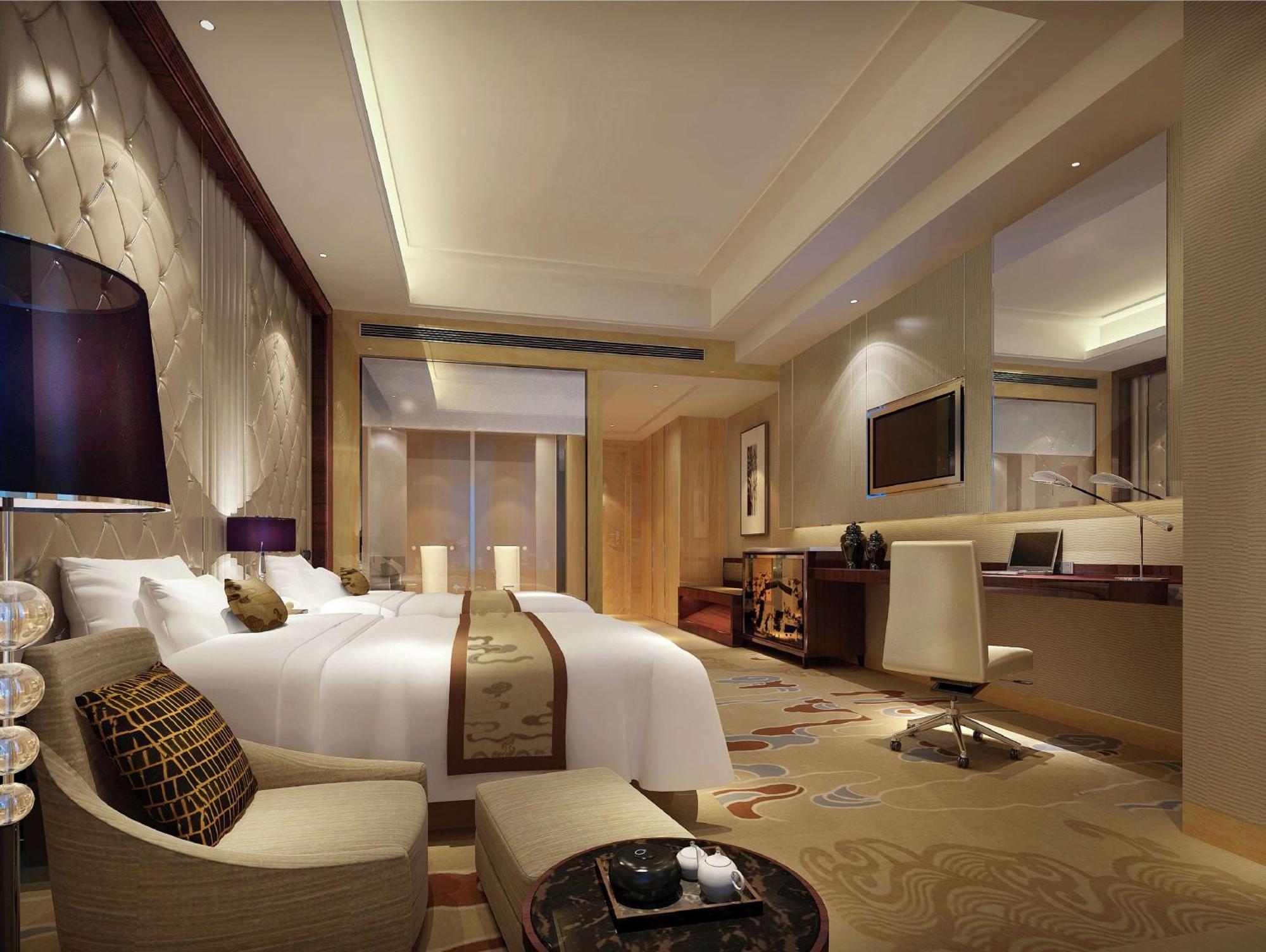 Hilton Nanjing Hotel Nanquim Exterior foto