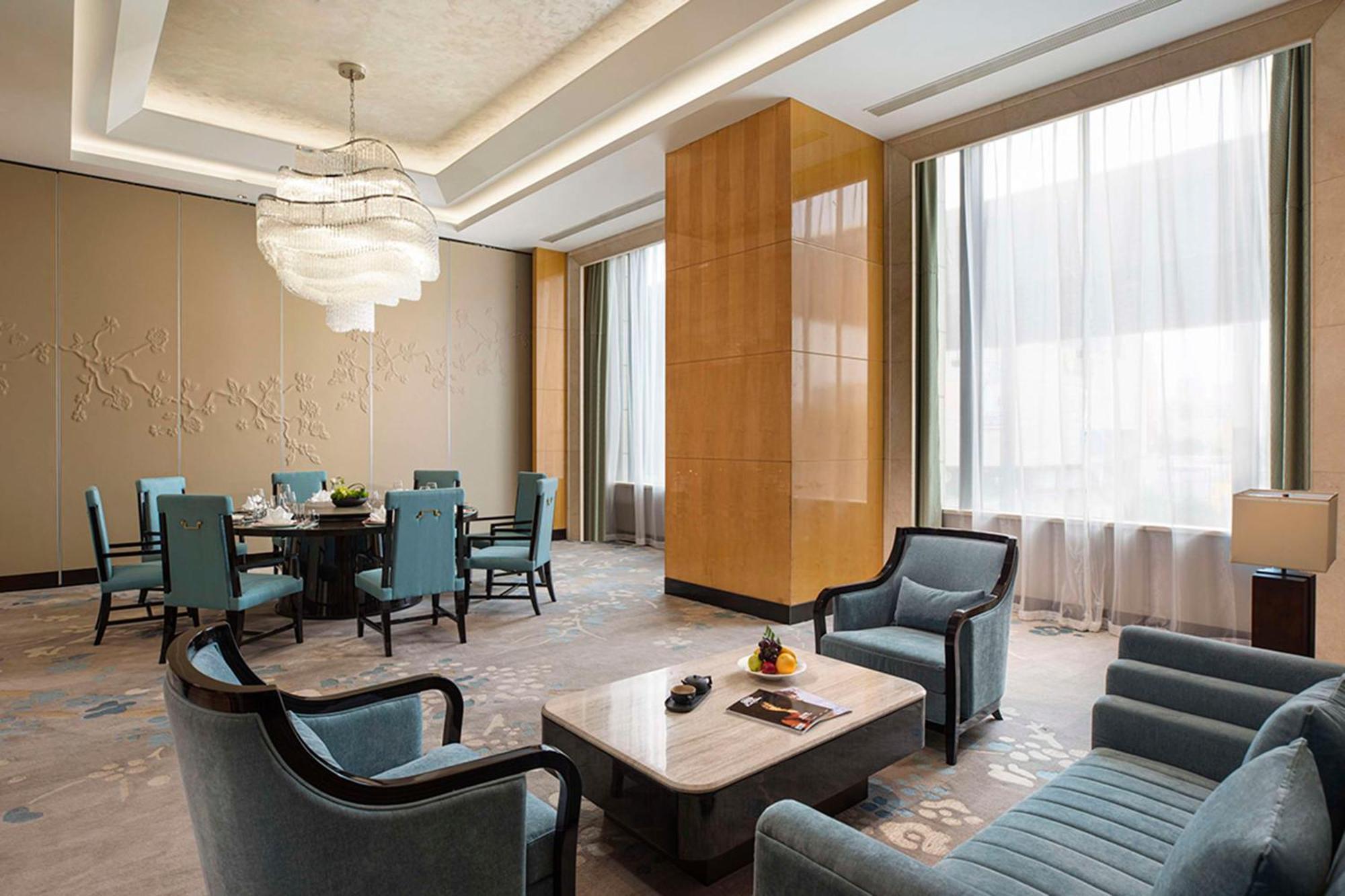 Hilton Nanjing Hotel Nanquim Exterior foto