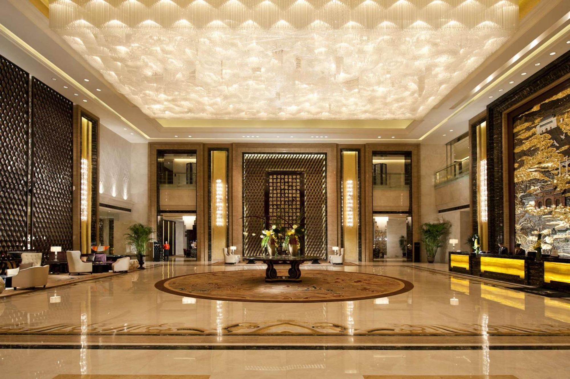 Hilton Nanjing Hotel Nanquim Exterior foto
